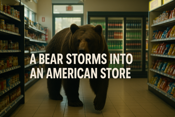 A Bear Storms into an American Store and Attacks a Woman in Her Nineties